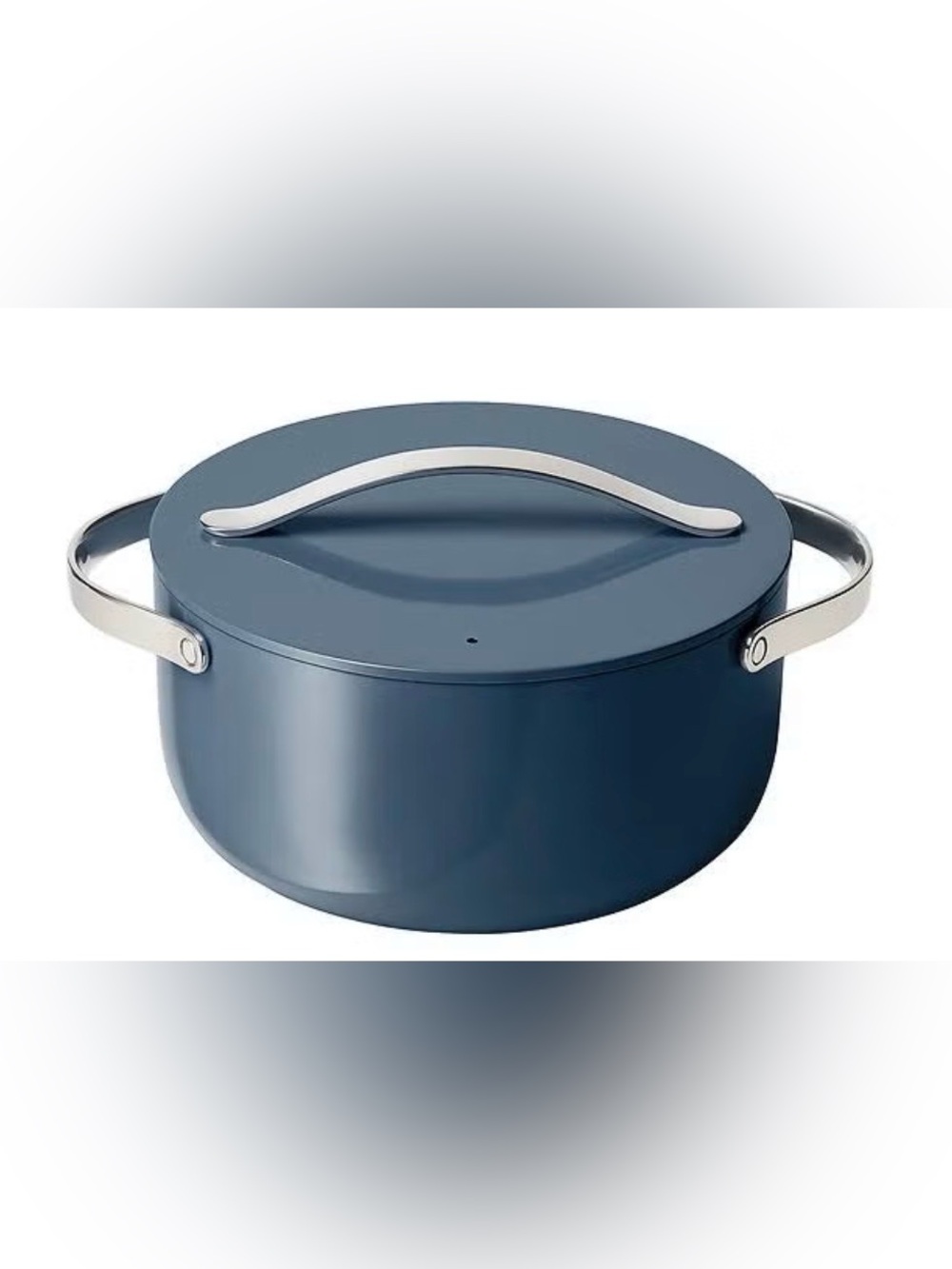 Caraway Home Non-Stick Dutch Pan Navy  Casserole Pan & sauce pan set of 2 - Picture 2 of 15
